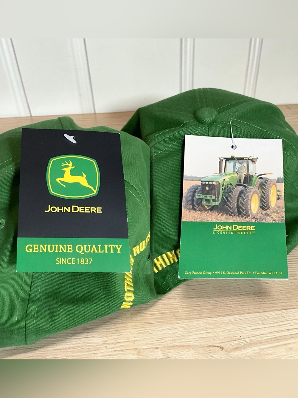 John Deere Cary Francis Group Owner’s Edition Embroidered Baseball Cap One Size - Picture 8 of 9